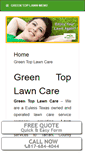 Mobile Screenshot of greentoplawncare.com